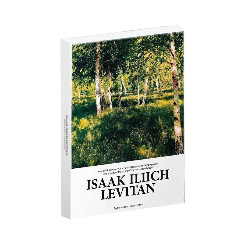 Isaac Levitan Art Postcards (30-Pack)