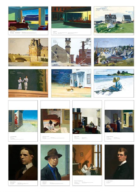 Edward Hopper Art Postcards (30-Pack)