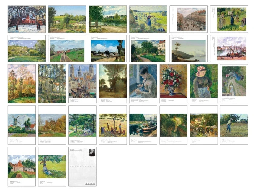 Camille Pissarro Art Postcards (30-Pack)