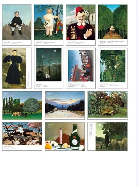 Henri Rousseau Art Postcards (30-Pack)