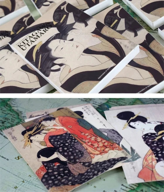 Kitagawa Utamaro Art Postcards (30-Pack)