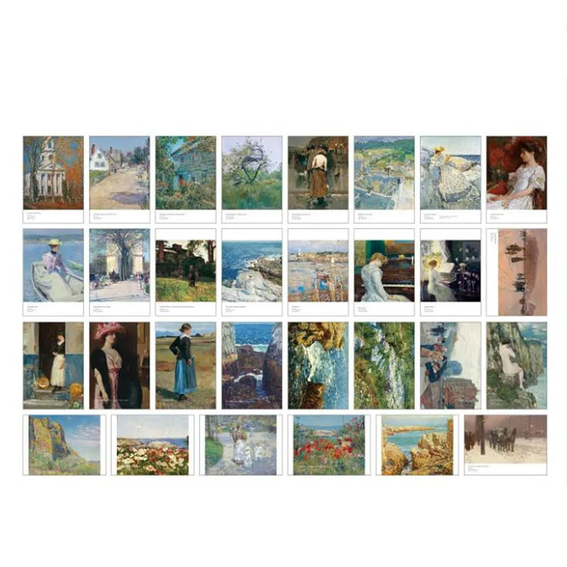 Childe Hassam Art Postcards (30-Pack)